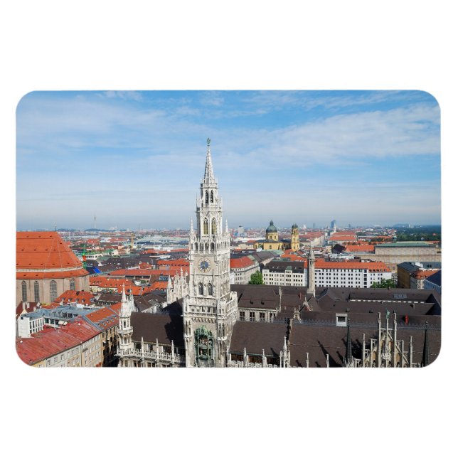 München, Tyskland Flexi Magnet (Horisontell)