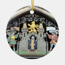 München, Tyskland Julgransprydnad Keramik