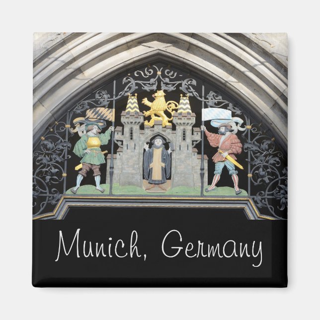 München, Tyskland Magnet (Framsidan)