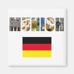 München Tyskland Magnet