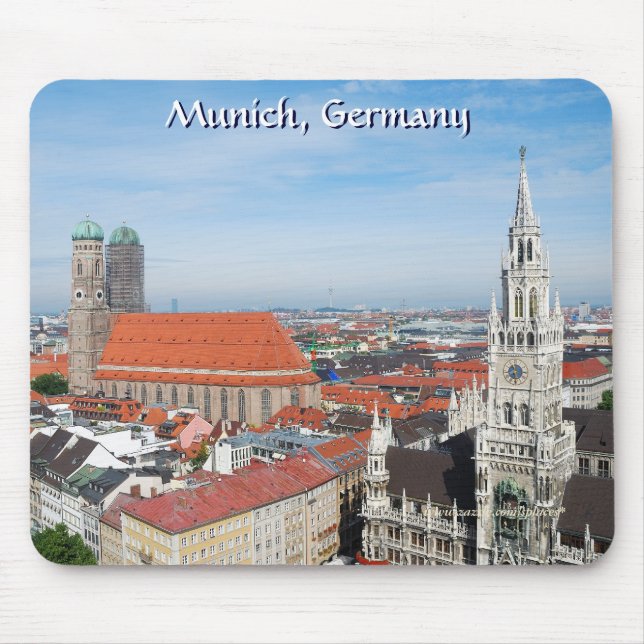 München, Tyskland Mousepad Musmatta (Framsidan)