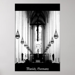 München, Tyskland Poster