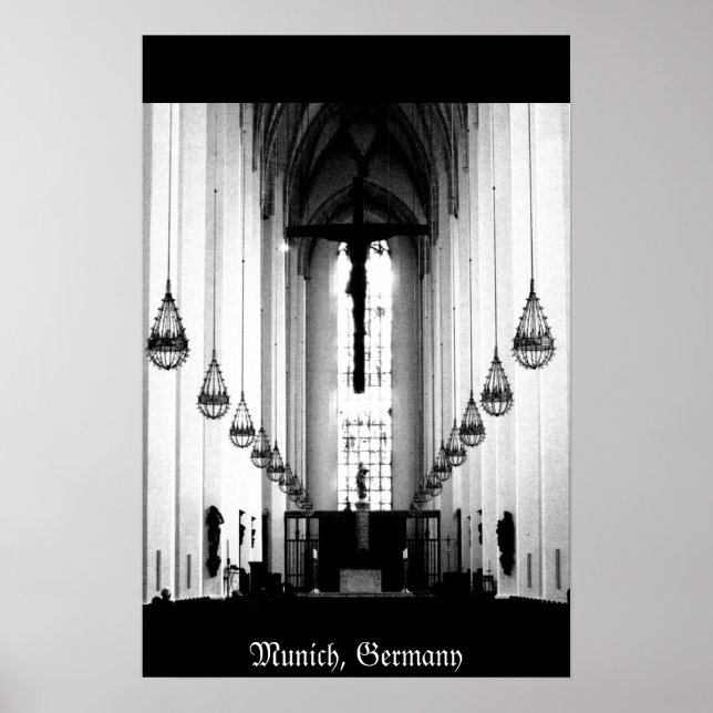 München, Tyskland Poster (Framsidan)