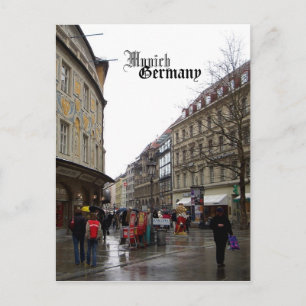 München Tyskland Travel Souvenir Vykort