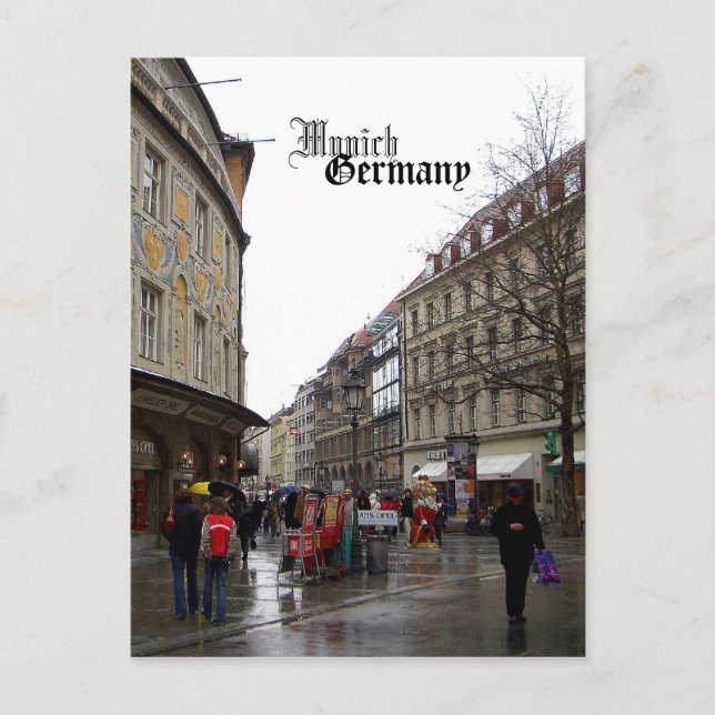 München Tyskland Travel Souvenir Vykort (Framsida)