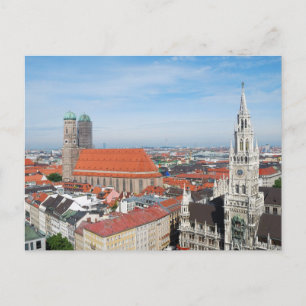 München, Tyskland vykort