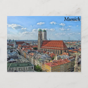 München, Tyskland Vykort