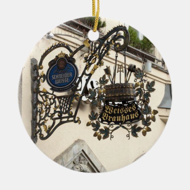 München, Tysklandare Julgransprydnad Keramik (Framsidan)