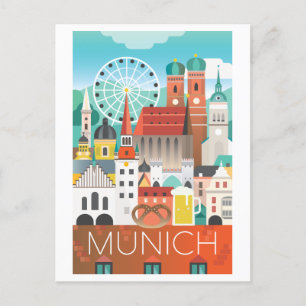 München, Tysklant vykort