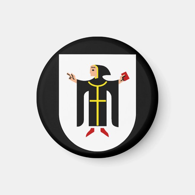 München vapen magnet (Framsidan)