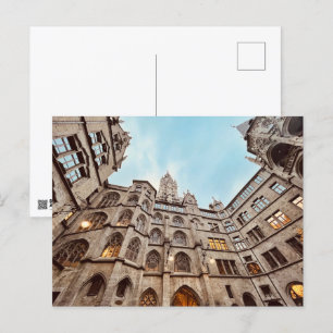 Münchenkort, Rathaus-Glockenspiel Vykort
