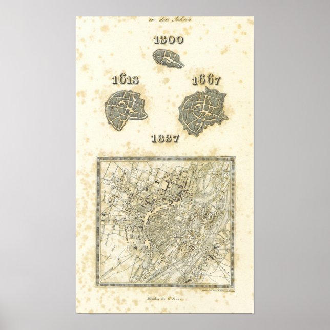 Münchens historia poster (Framsidan)