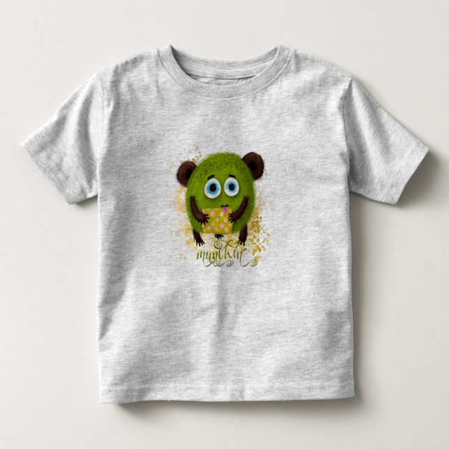 Munching Monster T Shirt (Framsida)