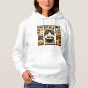 Munchkin Cat Eating Ramen T Shirt