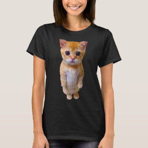 Munchkin Kattunge Meme Trendig El Gato Meme Ledsen T Shirt