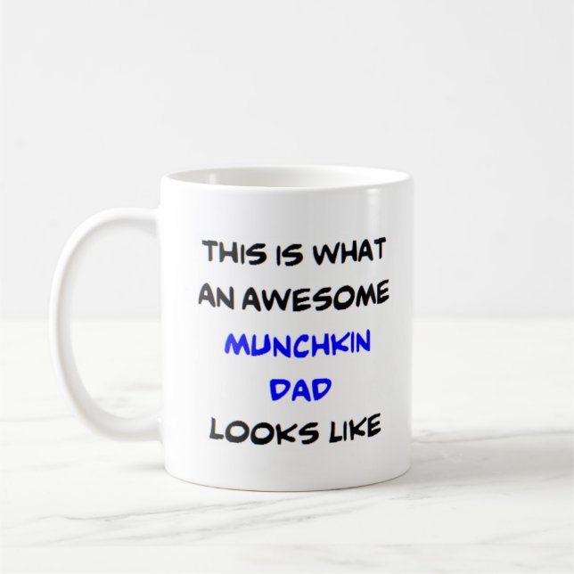 munchkin pappa, fantastisk kaffemugg (Vänster)