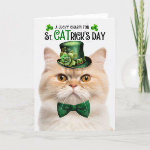 Munchkin Sause Cat St CATricks Day Lucky Charm Helgkort