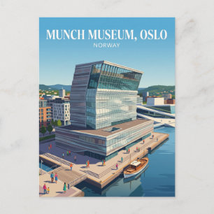 Munchmuseet, Oslo, Norge Norge Vykort