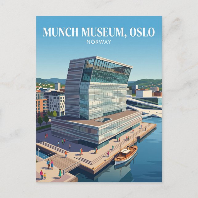 Munchmuseet, Oslo, Norge Norge Vykort (Framsida)