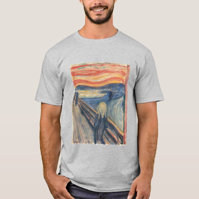 Munchs Skriet T Shirt (Framsida)