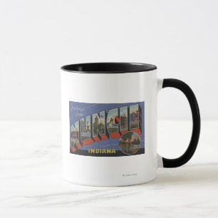 Muncie Indiana - stora brevplatser Mugg
