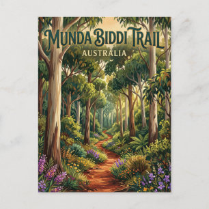 Munda Biddi Trail Australien Vykort