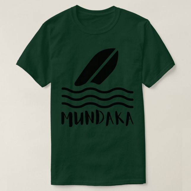 Mundaka basque land surfa t shirt (Design framsida)