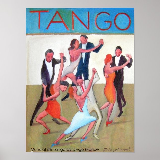 Mundial de tango poster (Framsidan)