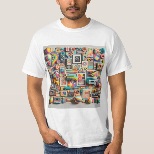 Mundo Tridimensional T Shirt (Framsida)