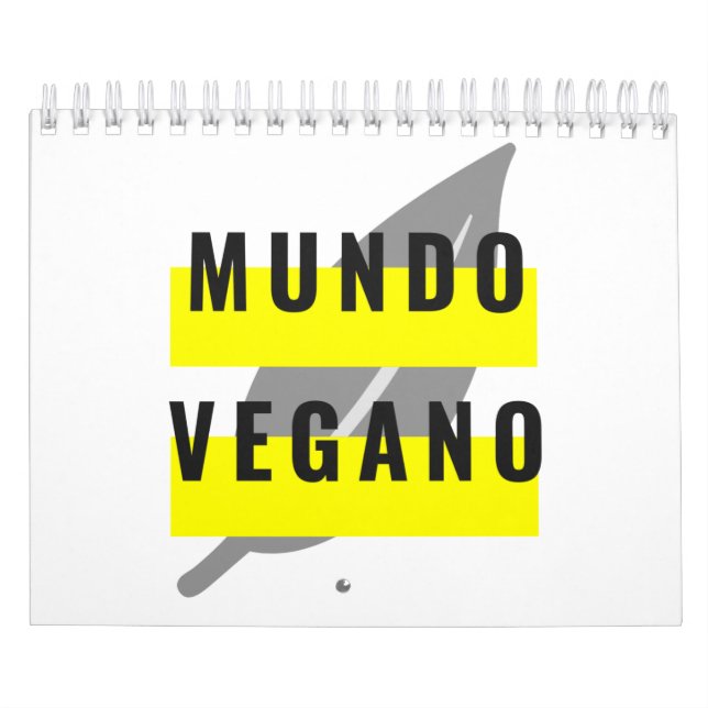 Mundo vegano | Vegan world Kalender (Omslag)
