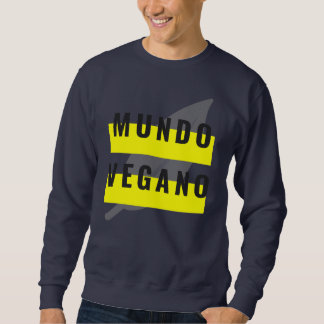 Mundo vegano | Vegan world Lång Ärmad Tröja