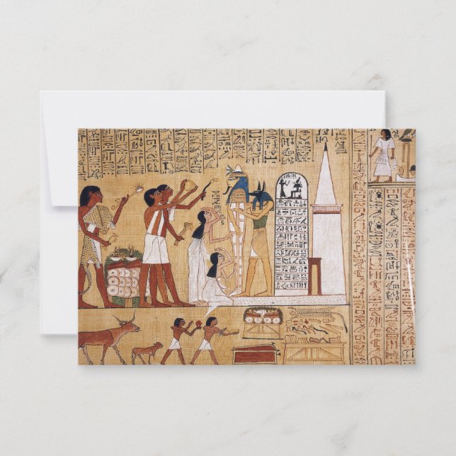 Mundöppningsritualen Dödsboken Inbjudningar (Framsida)