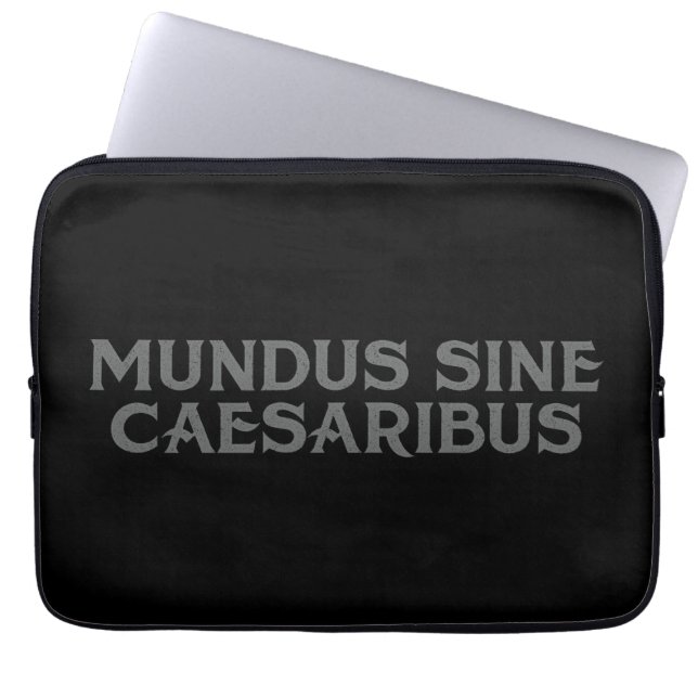Mundus Sine Caesaribus Laptop Fodral (Framsidan)