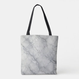 ’Mundus Sine Caesaribus’ Marble Tygkasse