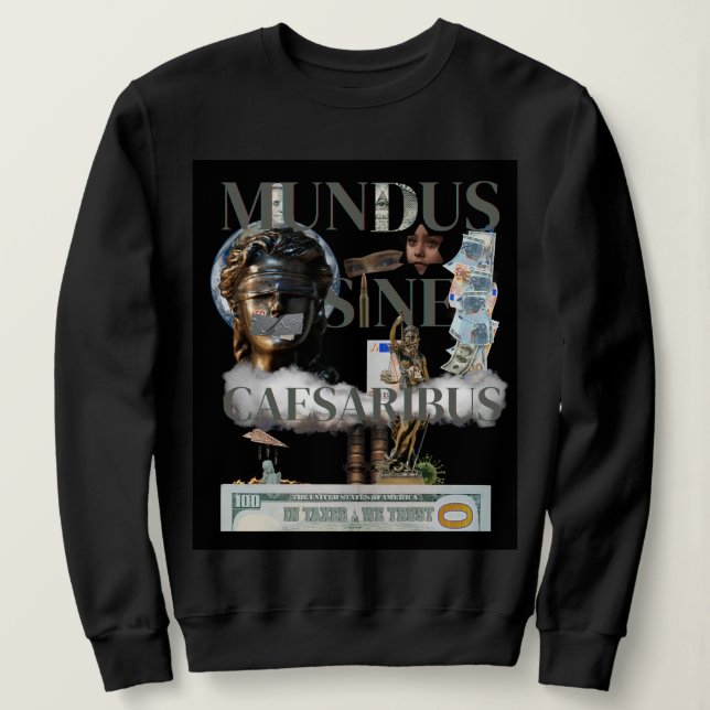 Mundus Sine Caesaribus Sweatshirt for Women T Shirt (Design framsida)