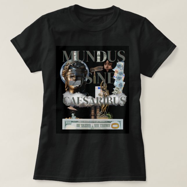 Mundus Sine Caesaribus T-shirt för kvinnor (Design framsida)