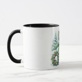 Muñeco de nieve mugg