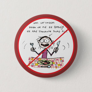 Munfullt knäppas knapp