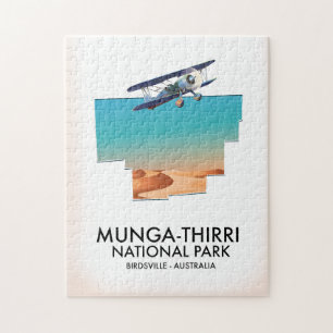 Munga-Thirri nationalpark Birdsville Australien Pussel