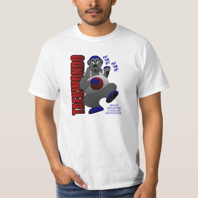 Munhuggas björnekonomiskjortan tee shirt (Framsida)