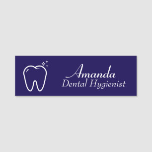 Munhygienist Namnbricka