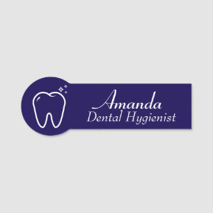 Munhygienist Namnbricka