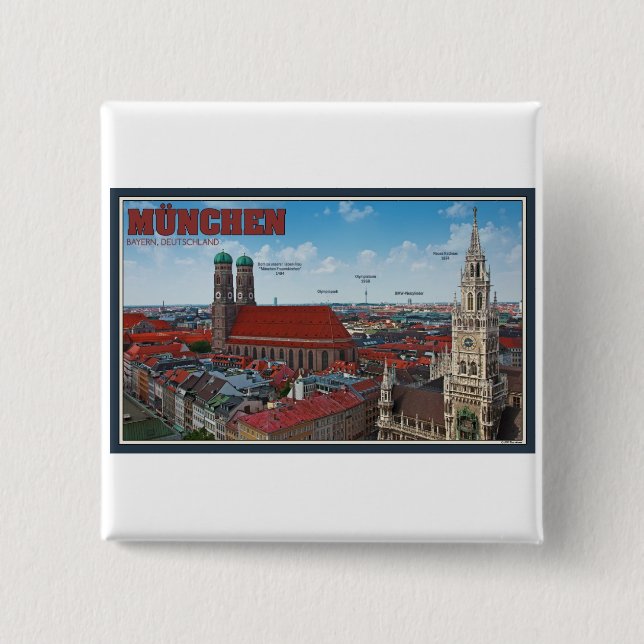 Munich Cityscape Knapp (Framsida)