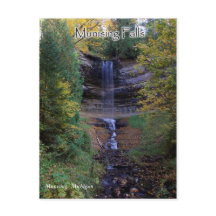 Munising Falls-postkort