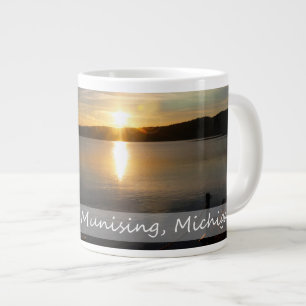 Munising Michigan Jumbo Mugg