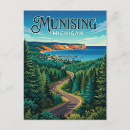 Munising USA Vykort