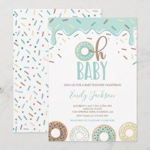 Munk Baby Shower Inbjudan Oh Baby Munk Dusch