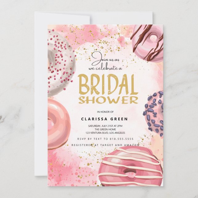 Munk BRÖLLOPSDAMSFEST inbjudan (Framsida)