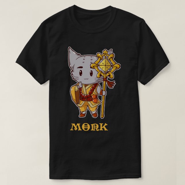 Munk Cat T Shirt (Design framsida)