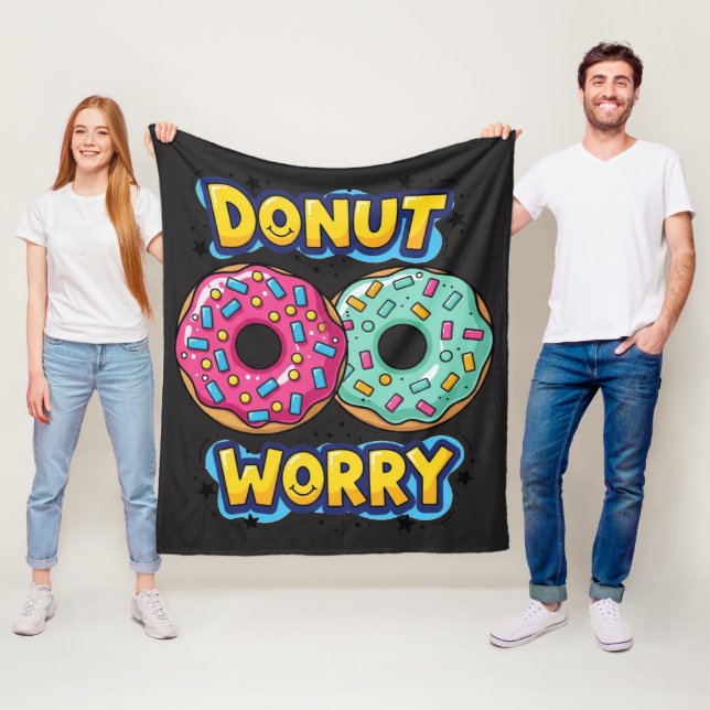 Munk Donut Fleecefilt (På plats)